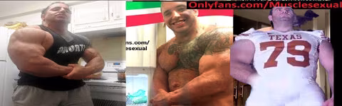 Cassinelli  giant bodybuilders friends!